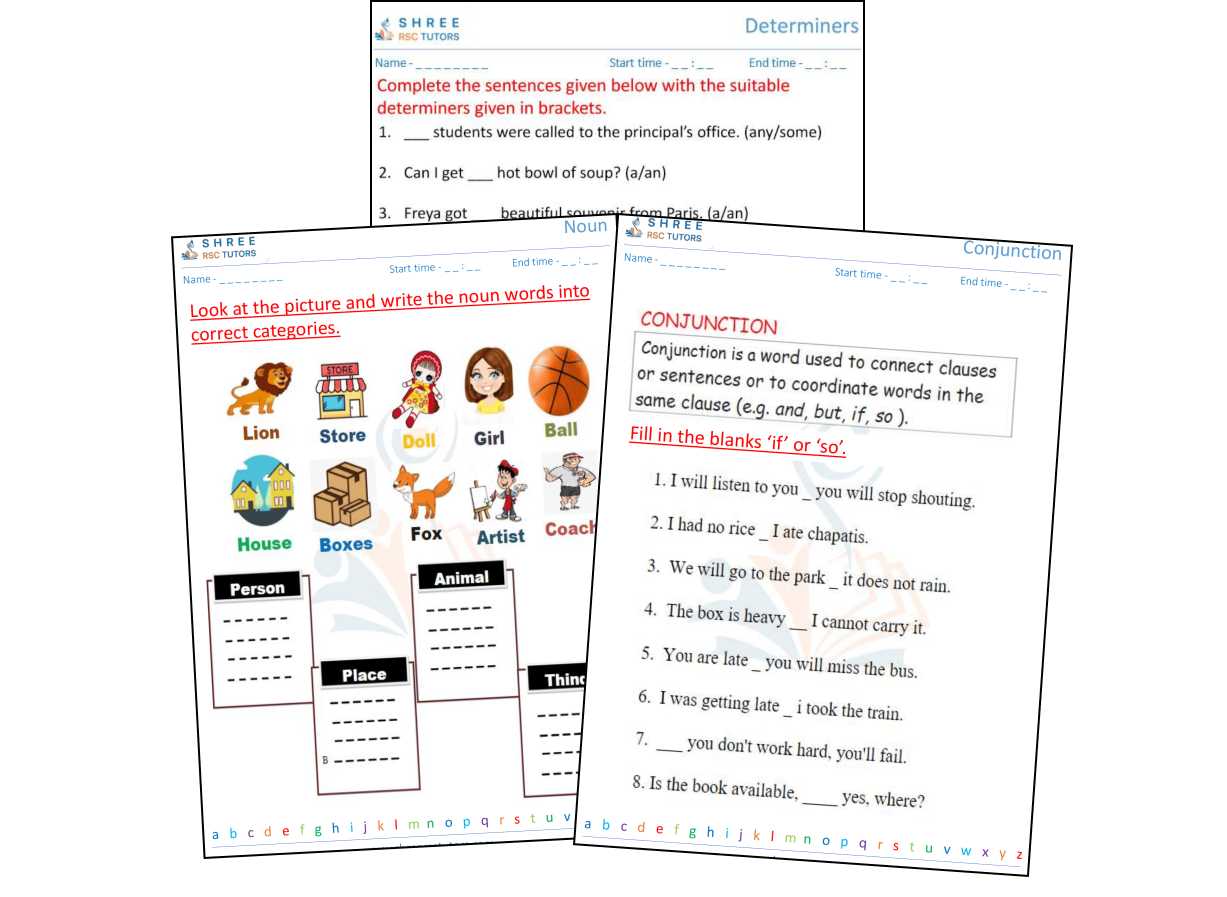 Free Worksheets To Print And Learn